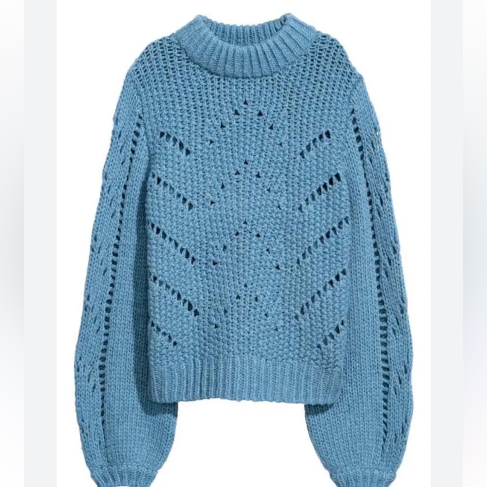 H&M Balloon Sleeve Knit Sweater